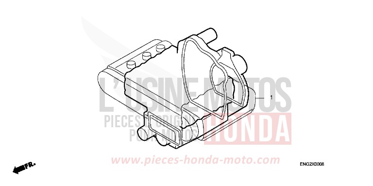 DICHTUNG SATZ B von Gold Wing SCHWARZ-Z (NH1Z) von 1988